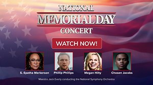 Catch the ongoing livestream of the National Memorial Day Concert! Join us in honoring our brave military service members by tuning in to this special PBS broadcast. | National Memorial Day Concert (PBS)