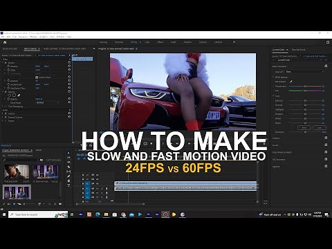 How to make slow and fast motion video in premiere pro