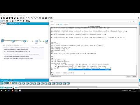 FREE CCNA Lab 034: LLDP (Link Layer Discovery Protocol)