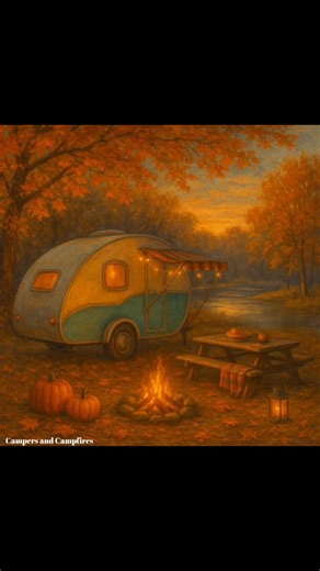 Enjoy those October roads! #October #octobervibes #jamestaylor #rvlife #camperlife | Campers and Campfires