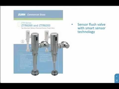 Zurn Flush Valves ZTR - Fast Focus