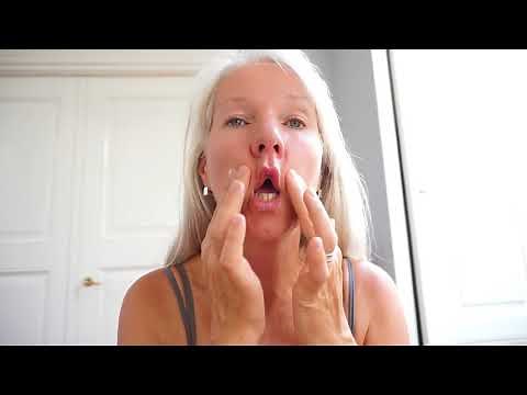 Liftende gezichtsmassage