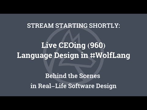 Live CEOing Ep 960: Language Design in Wolfram Language [GeoGraph]