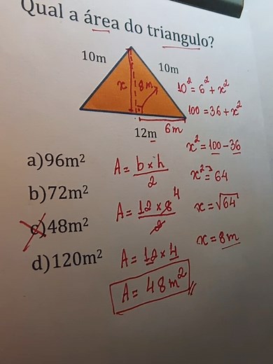 Como Calcular a Área do Triângulo de Forma Simples