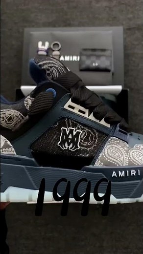 Title: AMIRI Sneakers 🔥 Luxury Streetwear Shoes You Need to See! 👟✨