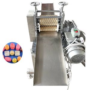 [Hot Item] Small Hard Candy Making Molding Machine Coconut Ginger Mint Hard Candy Shaping Press Machine