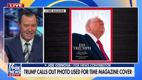 Trump blasts Time magazine cover photo as 'worst of all time' after Gaza peace deal