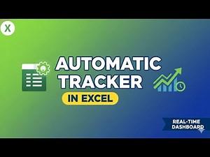 ⚡📈 Automatic Tracker in Excel 😎📊✨