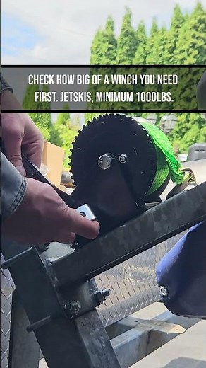 Quick Boat Winch Install! ⏱️🚤