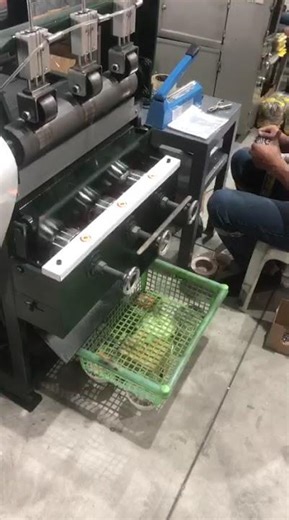 Touchable Screen Kitchen Stainless Steel Scourer Scrubber Making Machine#factory #machine