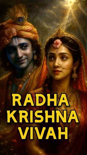 Were Radha and Krishna REALLY Married ?! #hindudeity #shortsfeed #shorts
