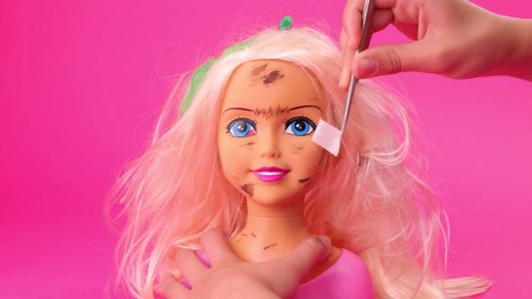 ASMR Barbie's Glamorous Transformation Journey