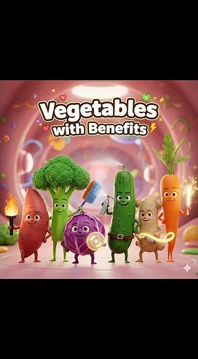 Vegetables With Benefits 🥦 What They Actually Do Inside Your Body