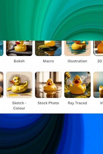 How to make professional images in canva Dream lab