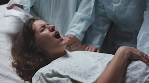 Young Mother Screams Cries During Childbirth Stock Footage Video (100% Royalty-free) 1047482203 | Shutterstock