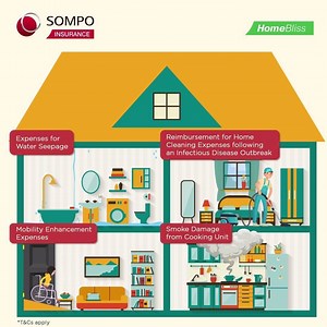 Give your home the protection it needs. With HomeBliss, we take care of everything and everyone. Find out more and tailor it to suit you and your family. | Sompo Singapore | Facebook