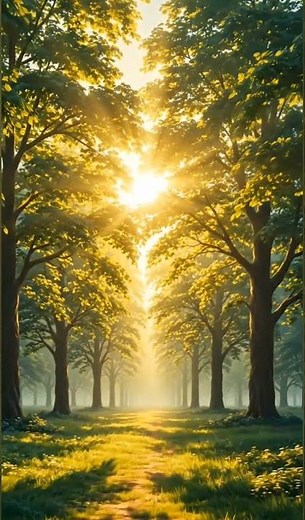 Beautiful Morning Sunshine & Birds Singing | Nature Sounds Relaxation #nature#peace #stressrelief
