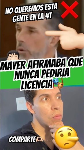 👉🏻He claimed he would never ask for a leave of absence🤥🤡#shorts #mexico #politics #news #humor