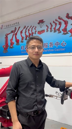 CNC lathe loading and unloading # industrial robot # CNC # six-axis robot # handling # automation | Peter Peng