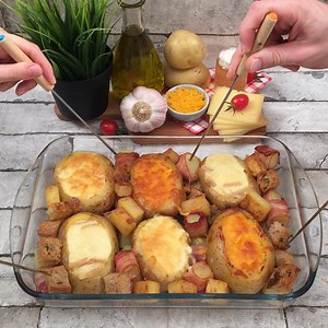 Baked Potato Fondue recipe by Chefclub US original