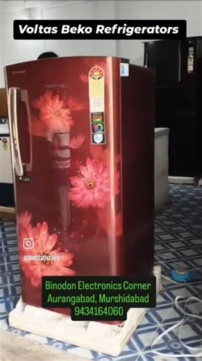 Voltas Refrigerator 📍Binodon Electronics Corner #aurangabad #homeappliances #refrigerator #voltas