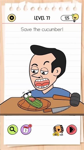 BRAIN TEST ALL STAR MAIN LEVELS LEVEL 77