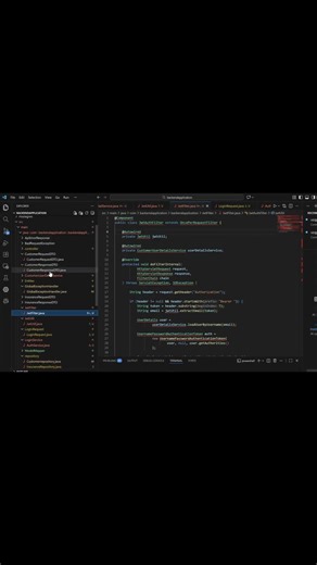 Controller Tak Request Pahunchti Hi Nahi😳|Spring Security Filter Chain #coding #programming #shorts
