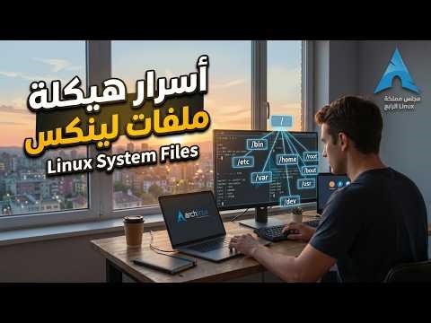 هيكلة ملفات لينكس (Linux File System): أين تذهب ملفاتك؟