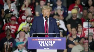 Tonight in Pennsylvania, Republican presidential candidate Donald J. Trump told supporters if he can win the state he will win the whole election. | Brian Allen KSFY
