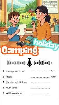 Practice English Listening Test for A2 – Part 21 #englishlistening #a2english