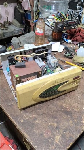 How to repair V-guard Inverter || Overload problem Esu #inverter