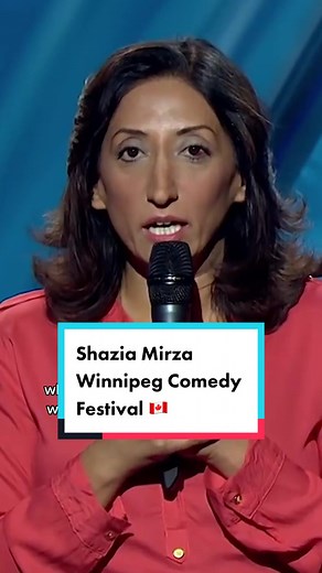 #ShaziaMirza at #WinnipegComedyFestival 🇨🇦 #ShaziaMirzaComedy #FemaleComedian #standupcomedy #BirminghamComedian #muslimcomedy #Comedy #Canada @Shazia Mirza