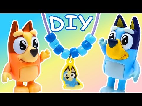 Bluey Makes A DIY Friendship Bracelet With Bingo and Friends | Crafts for Kids