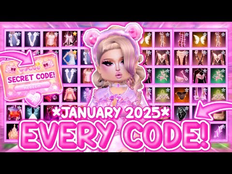 *NEW CODES!!* ALL WORKING CODES IN DRESS TO IMPRESS *JANUARY 2026* | Roblox
