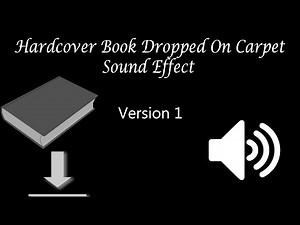 Book Drop Sound Effect