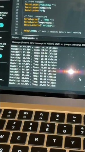 Arduino control using sensor