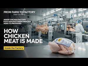 How Chicken Meat Is Made | Inside a Modern Chicken Processing Factory
