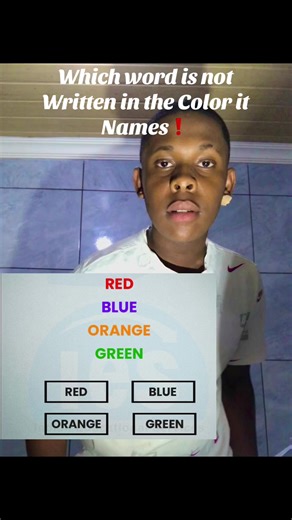 Color Word Brain Teaser Challenge
