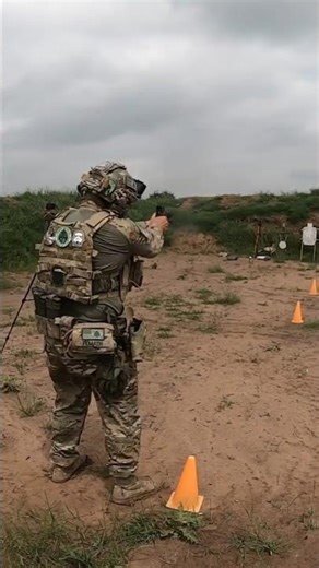 TRIPLE CONE: PISTOL BILL DRILL IN FULL BODY ARMOR | BEST TIME (13.02 SECONDS) #Short