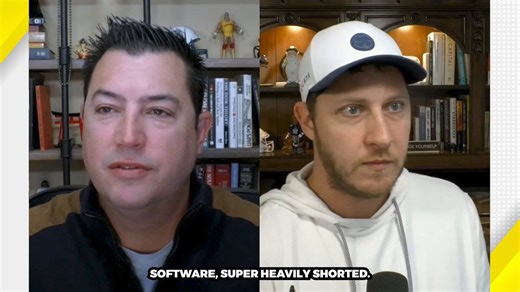 they keep punishing software… 🥤💥“The cap is going to rip off this thing like you just shook a soda can.” -@sstrazza $NOW $MSFT $CRM