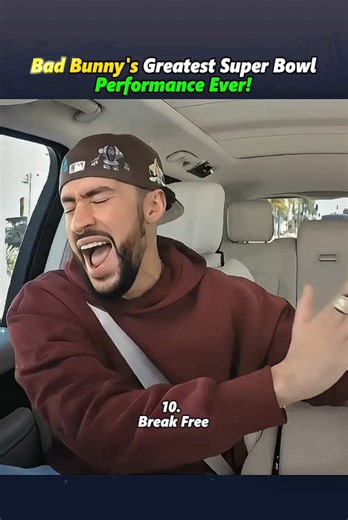 🎤 Bad Bunny’s Best Carpool Karaoke Moments — Super Bowl 2026 Special 🚗🎶#CarpoolKaraoke #BadBunnyMoments #LiveInCar #superbowl2026 #NFL