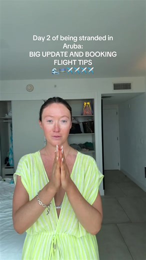 So thankful I got flights for everyone, hope everyone makes it out of the Caribbean if you are having flight troubles✈️✈️✈️🌊🇦🇼🩵🐬 #arubaonehappyisland #cancelledflightaruba #arubatravel