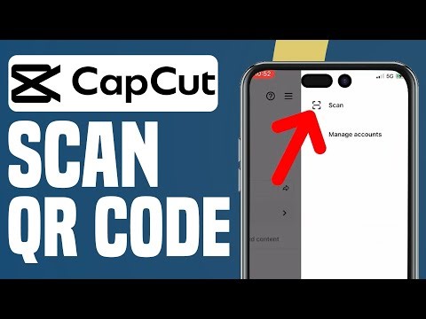 How To Scan QR Code On CapCut | CapCut Scan QR Code Guide