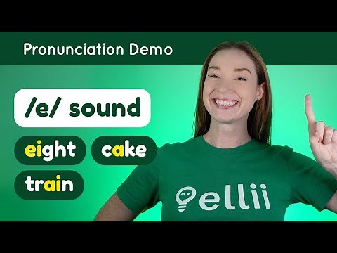 Pronouncing /e/ – English Pronunciation Lesson (Part 1)