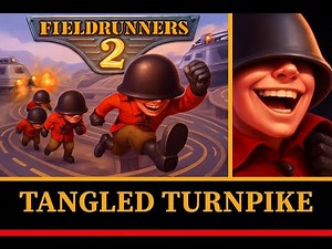 Tangled Turnpike | Fieldrunners 2 Grasslands Hardest Level Guide
