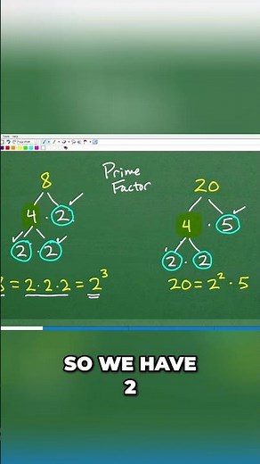 Master Prime Factors The Easy Way To Break Down Numbers! #math #maths #education