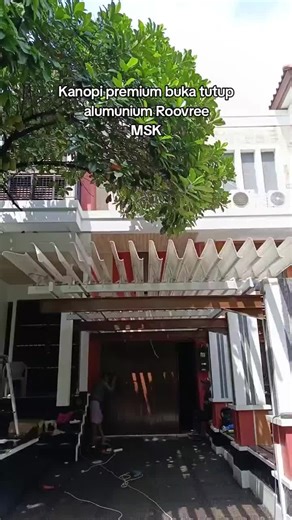 Kanopi Premium: Buka Tutup Alumunium Roovree MSK