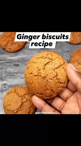 Ginger biscuits recipe!!! #biscuits #ginger #reelsfacebook #bakinglove #yum | Laina's Baked Creations