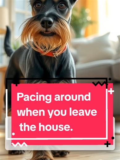Schnauzers pace before you leave because they’re forecasting your routine, not panicking. #MiniatureSchnauzer #SchnauzerBehavior #DogFacts #SchnauzerLife #DogTok
