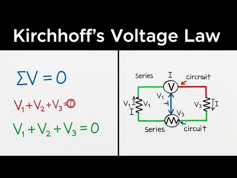 Kirchhoff’s Voltage Law KVL – Step by Step Problem Solved